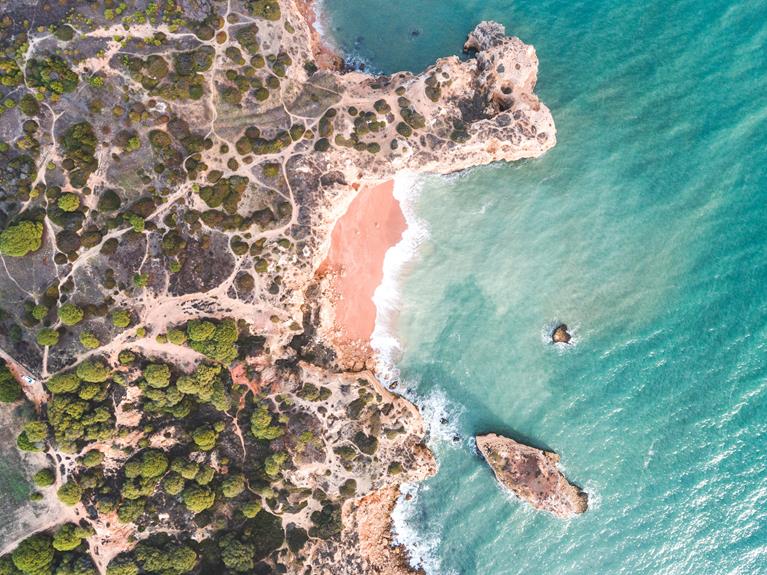 family friendly beaches in algarve