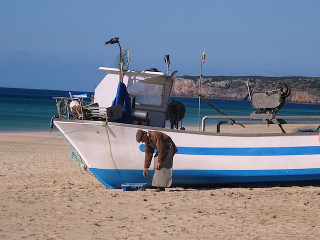 Salema beach, Salema, Portugal