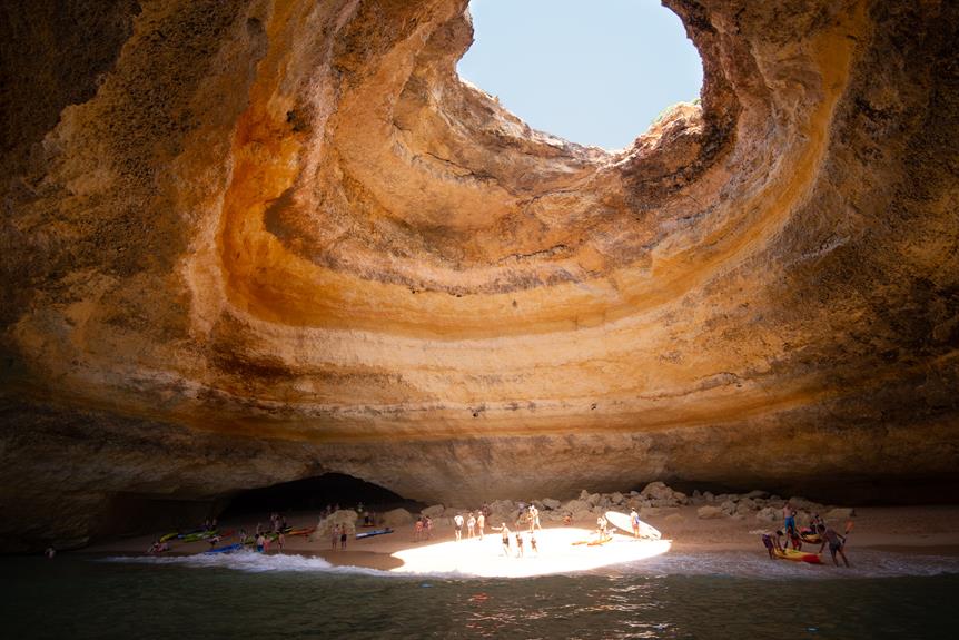 algarve s enchanting grottos stunning underground caves