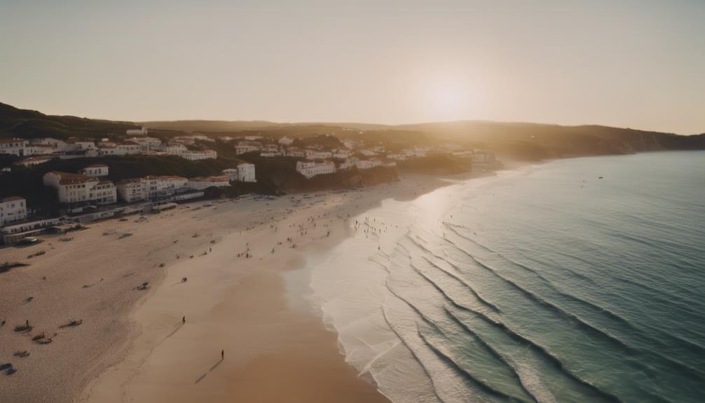 coastal tranquility in luz