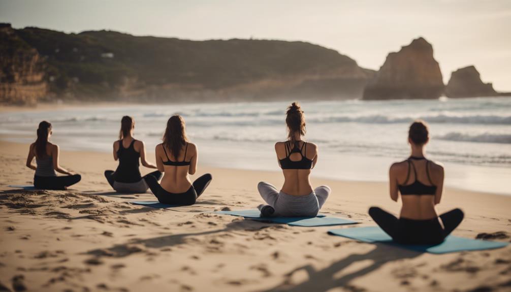 soothing seaside yoga practice